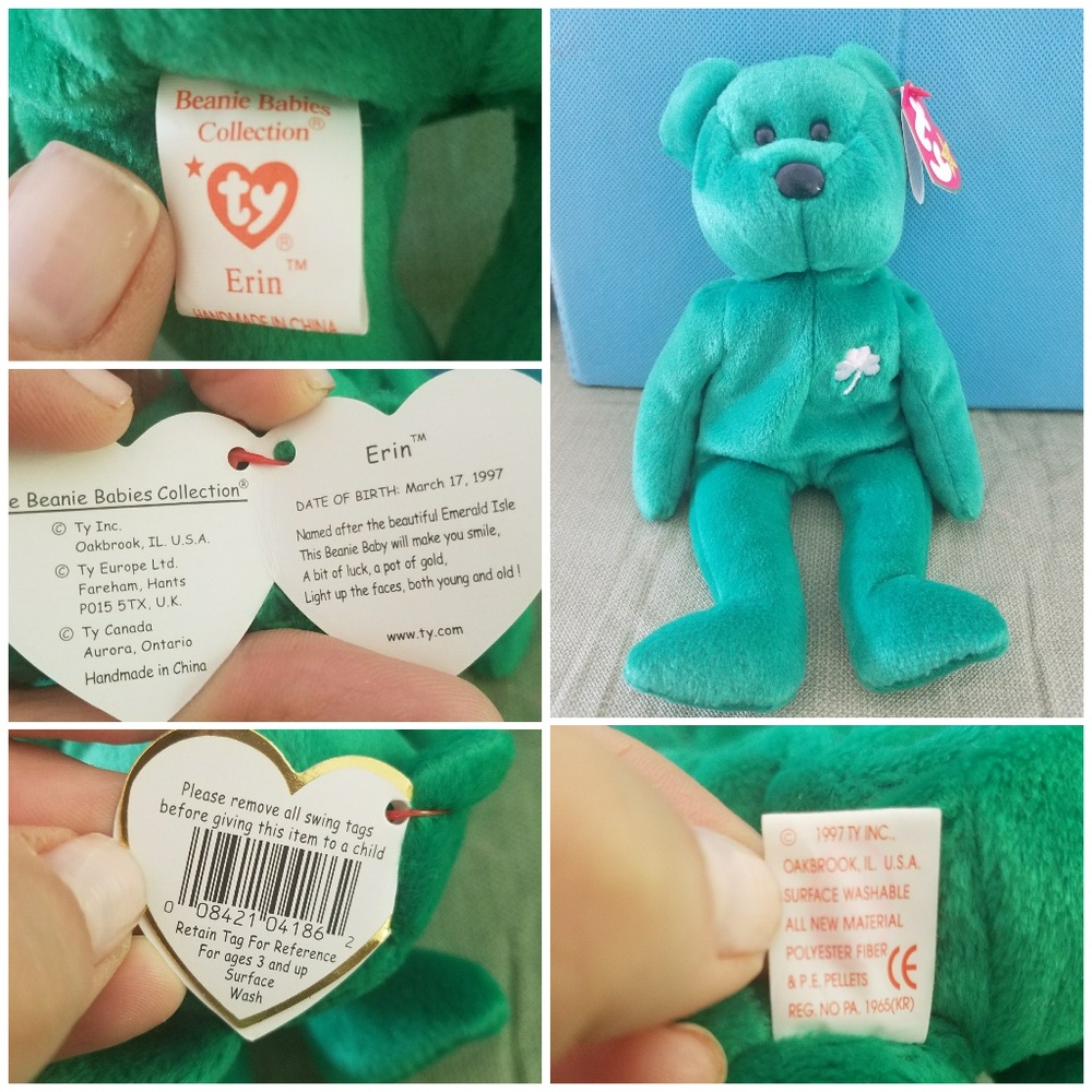 Ty erin beanie baby